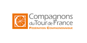 Logo compagnons du tour de france fédération companonnique
